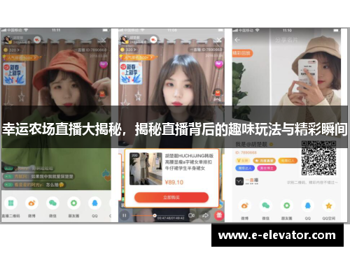 幸运农场直播大揭秘，揭秘直播背后的趣味玩法与精彩瞬间